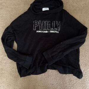 SoulCycle Charcoal Gray Hoodie